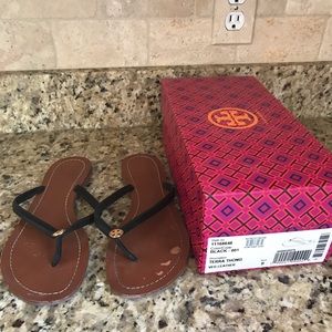 Tory Burch Terra Leather Sandals